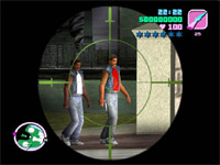 Gangs are actually a really big part of Vice City's story. And sniping is fun. Fun, fun, fun.